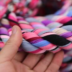 Перетягивание каната 拔河比赛专用绳不伤手棉绳成人儿童幼儿园亲子活动拔河绳子粗麻绳