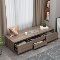 Solid wood balcony bay window cabinet locker can sit on the bedside cabinet long bar cabinet tatami window sill cabinet floor cabinet low cabinet custom