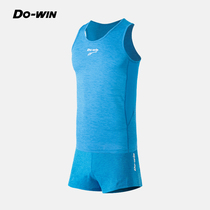 Dowin tracksuit suit men's summer training running suit provincial team sponsored sprint sportswear 837707