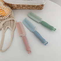 Xin help cute comb plastic portable beauty hair comb homely antistatic curly hair comb comb head massage comb