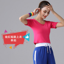 2020 new Tingzi Canton Square Dance Costume Quick-Dry Sports High-performance Dance Group Activity Lala Aerobics Dance