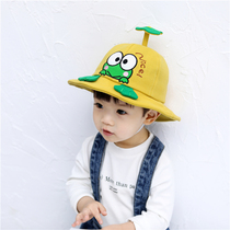 Baby hat summer thin cute frog sun hat basin hat children Sun sun hat male baby fisherman hat