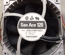 12CM aluminium frame radiating fan 12038 48V 1 A 9SG1248P1G01 frequency inverter fan