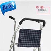 t Disabled people with crutches stools walking chairs armrests convenient support chairs seat cars inconvenient walking aids