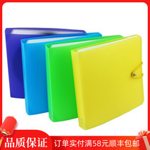  Car car fashion CD CD DVD disc bag large capacity 12-piece multi-color CD clip bag color random