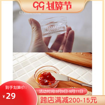 Spot ins Wind imported glass bowl dipping sauce cake bowl dessert bowl salad bowl Winchester dessert bowl