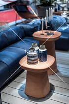 Natural log pier solid wood root carving stool household small stump ornaments wooden pier base coffee table stool stump wood stump