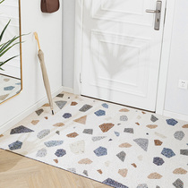 (Bruroman rhymes) Entrance Mat can cut the silk ring door cushion into the door footbed outdoor mat rug