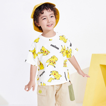 Brand Clear Boys Short Sleeve Children t Shirt Cotton Summer Clothing 2023 New Yang Baby Town Clothes