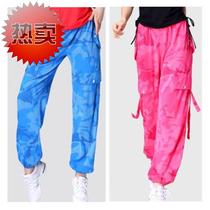 2020 new street dance pants spring and summer dance short-sleeved top skirt square dance sports◆new◆pants