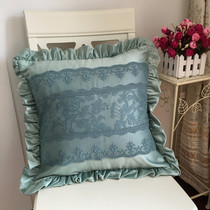 Special price Charlotte fabric classic pillow cover lace princess cushion cover sofa pillow car backrest