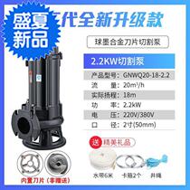 370w submersible pump household single-phase downhole high lift pumping drainage and irrigation 220v electric pump 0h 37kw 1 inch agricultural