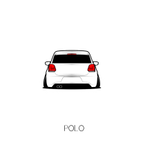 Suitable for Volkswagen POLO low-lying car scratch model stickers car friends will Personalized car stickers custom HF