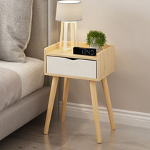 Bedside table shelf bedside table bedroom simple modern small storage cabinet simple locker economical