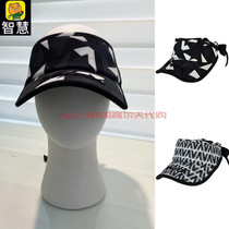 South Korea Volvik Golf Hat 21 Autumn golf Women's Bow No Top Pattern Sunshade Hat