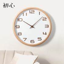Wall clock living room silent clock simple Nordic fashion home clock Wall watch modern creative personality quartz clock
