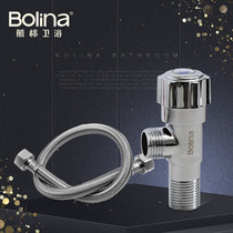 Toilet bathroom cabinet original installation accessories angle valve and hose combination package