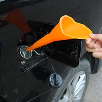 Car portable car fuel tank forklift large plastic refueling funnel hand-free oblique nozzle car car strong