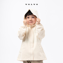 (Volvo Car Life Uber) waterproof windproof jacket Spring and autumn jacket Childrens clothing outerwear
