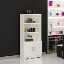 Small beauty salon product display cabinet 120 high cosmetics cabinet nail shelf shopping mall put 1 2 meters low container