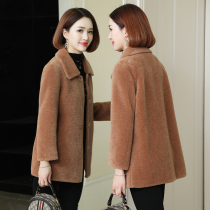 Zqqz sheared wool coat women's long fur one 2020 winter new grain wool fur coat 902