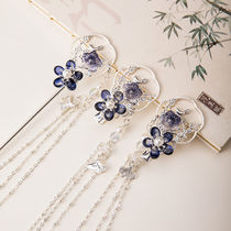 Hair accessories set adult ancient hanfu Bob bu yao tassel a hairpin did antique hairclip vintage headdress accessories