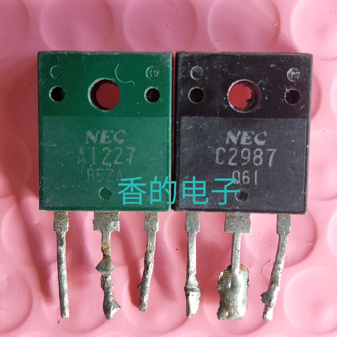 Original imported disassembly machine NEC A1227 C2987 2SA1227 2SC2987 amplifier pairing tube