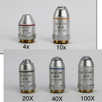 Optical 195 microscope dedicated objective semi-flat-field 195 achromatic objectives 4 times 10 times 20 times 40 times 1