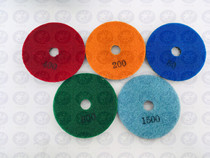 4 inch concrete water grinding sheet 6CM concrete diamond grinding stone polishing sheet thickening renovation disc