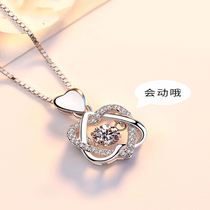 六芒星心形项链女纯银新款小众ins原创设计锁骨链全新送女友礼物