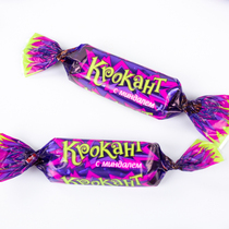 Imported from Russia purple sugar official kpokaht mixed sugar Bulk KDV series sandwich candy