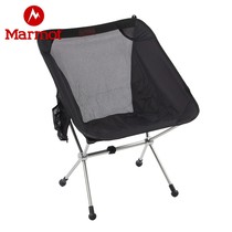 marmot Groundhog autumn new outdoor camping aluminum alloy light breathable and comfortable detachable folding chair