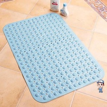   Bathroom leaky floor mat Waterproof bathroom shower room non-slip mat Household hollow large shower room bathing feet