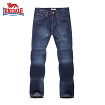 (Broken code clearance) LONSDALE Dragon Lion Dell men outdoor casual trousers autumn comfortable warm