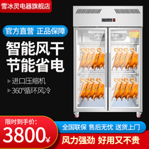 Xuebingling intelligent commercial duck drying cabinet Roast goose roast pigeon drying blow drying cabinet Hanging meat roast duck air drying embryo drying cabinet