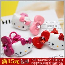 Korean girl children baby head rope hair accessories floral headdress braid cute Japanese Korean budding KT cat skin band Hairband