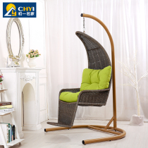 Sling basket rattan chair swing Net red rocking chair Lazy Birds Nest chair designer home balcony rocking chair hanging chair