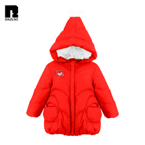 Dezi anti-season girl down jacket children Girl Child child child down jacket solid color Princess down coat female treasure