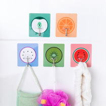 Powerful viscose hook kitchen wall-mounted wall not stick to hook post door rear hook-free nail-free suction cup bearing bathroom