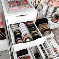 Alais makeup table dressing table drawer separation sorting storage partition custom ins Net Red Division