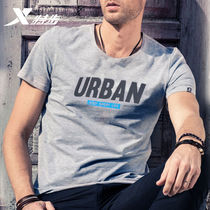 Special step short sleeve T-shirt men 2021 summer round neck breathable casual sportswear men half sleeve t mens top