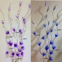 Silk Netting Qu Liu 8 Large Branches Materials Wrap Silk Flower Material Living Room Decoration Flowers Handmade Flowers DIY Covering Tunic Rod