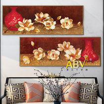 ABV Old Three Cross Stitch Pure Cotton Embroidery Thread New Product 5D Precision Printed Modern Living Room Flower Honourable Wood Orchid