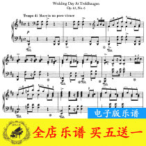 Greg Trolldhagens Wedding Day Original Piano Score With Finger Pedal