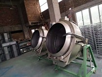 Tea Chaotian pot killing machine Gas type fried tea fried drying machine Imitation manual fried tea mechanism Tea machine