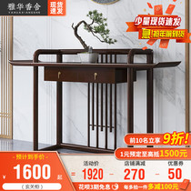 New Chinese style solid wood porch cabinet table against the wall Article several cabinets decoration for the table end view desk Zen living room furniture