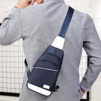  Chest bag Oxford cloth bag shoulder crossbody bag Casual oblique cross-bag mens oblique backpack sports tide small mens bag new