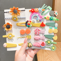 Child bb clip Hair Clip Girl Hairpin Girl Hairpin South Korea Princess Hair Clip Cute Girl Head Accessories Baby Little Clip