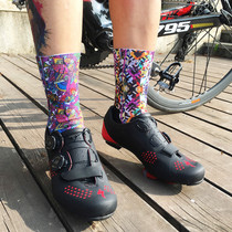 (No 14)New DH SPORTS bicycle riding socks personality mid-tube outdoor sports functional four seasons socks
