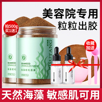 Seaweed mask natural small particle beauty salon special male Lady whitening moisturizing water and freckle sea bath mud mask